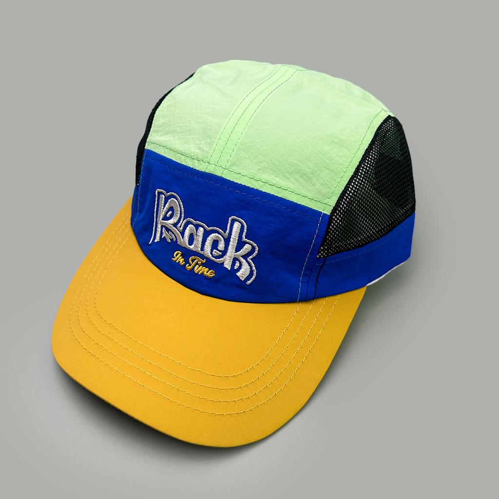 Spring And Summer Quick-Drying Color Matching Letter Embroidery Baseball Cap Men'S And Women'S Sunshade Mesh Outdoor Cap