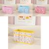 Cartoon Kuromi Melody Print Design Fabric Foldable Storage Box With Removable Lid For Living Room And Desk Organization
