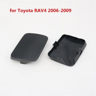 2x Black Front Bumper Tow Hook Eye Hole Cover Cap Ert for 06-09 Toyota RAV4