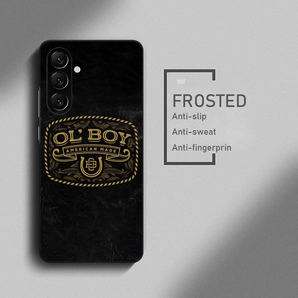 

Vintage Western Country LOOG Phone Case For Samsung Galaxy S26 S25 S24 S23 S22 S21 Plus Ultra Note20 Soft Black Galaxy S24 Ultra