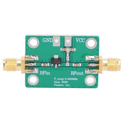 RF Power Amplifier Module Ultra Wideband Electronic Component Board 5M 6GHz Gain 20dB