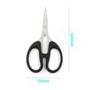 Compact Stainless Steel Scissors for Office, Paper, Bangs, Thread, and Craft Cutting