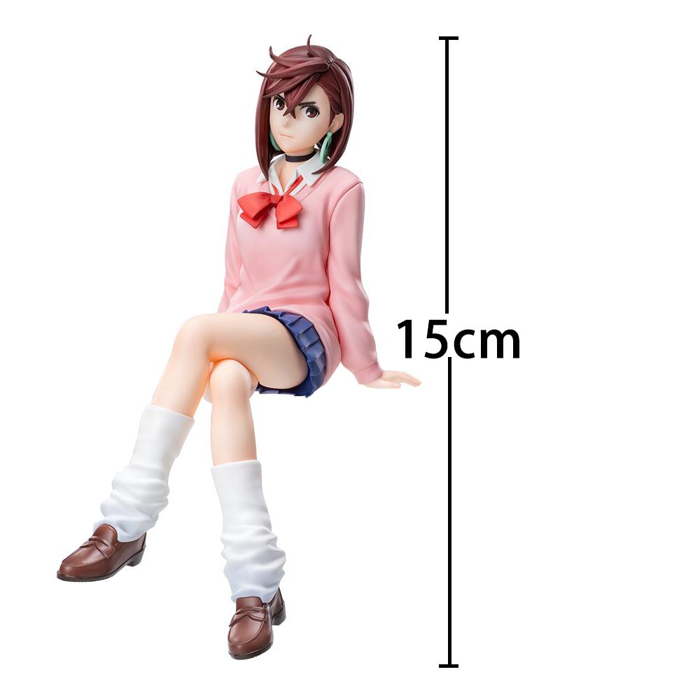 Anime Ayase Momo figure Shiratori Okarun Action Figure Shiratori figurine sitting pose statue Car decoration doll toys Fans Gift