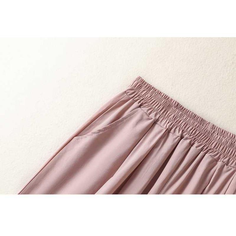 Women's Denim Look Cotton Trousers