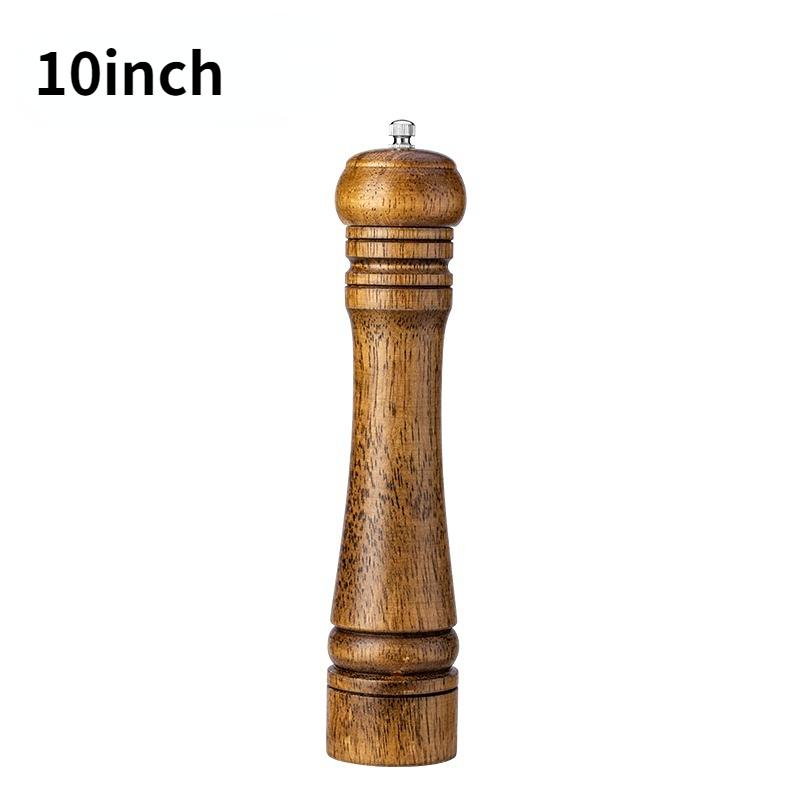 Hand Shake Pepper Grinder Kitchen Manual Solid Wood Pepper Black Pepper Mill Household Sea Salt Pepper Grinding Bottle