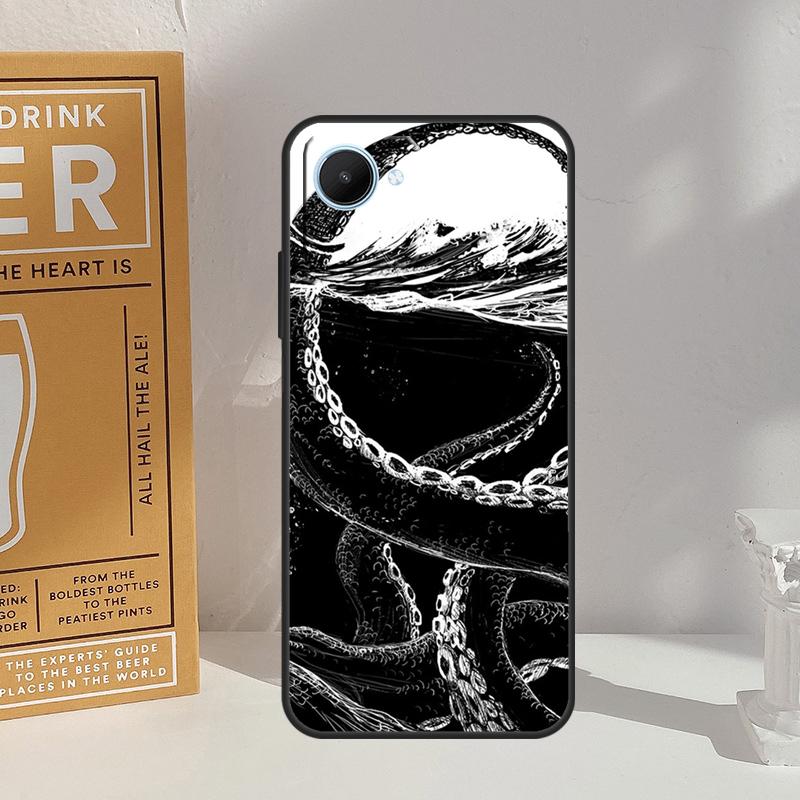 

Octopus For Realme GT 7 Pro GT 6 6T 5 C67 C61 C55 C53 C51 C21Y C25S C75 10 11 12 13 14 Pro Plus Case Realme GT7 Pro