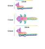 6.3/4.72 inch 3D Printed Cute Cats Movable Joint Fidget Toys Stress Relief Decompression Desktop Ornament Kid Toy for Kids Gift