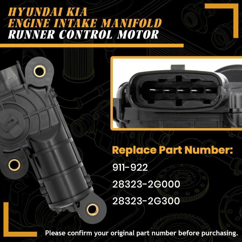 Motore Valvola Controllo Condotti Collettore di Aspirazione 28323-2G300 911-922 per Hyundai Santa Fe Sonata Kia Rondo Sorento 28323-2G000
