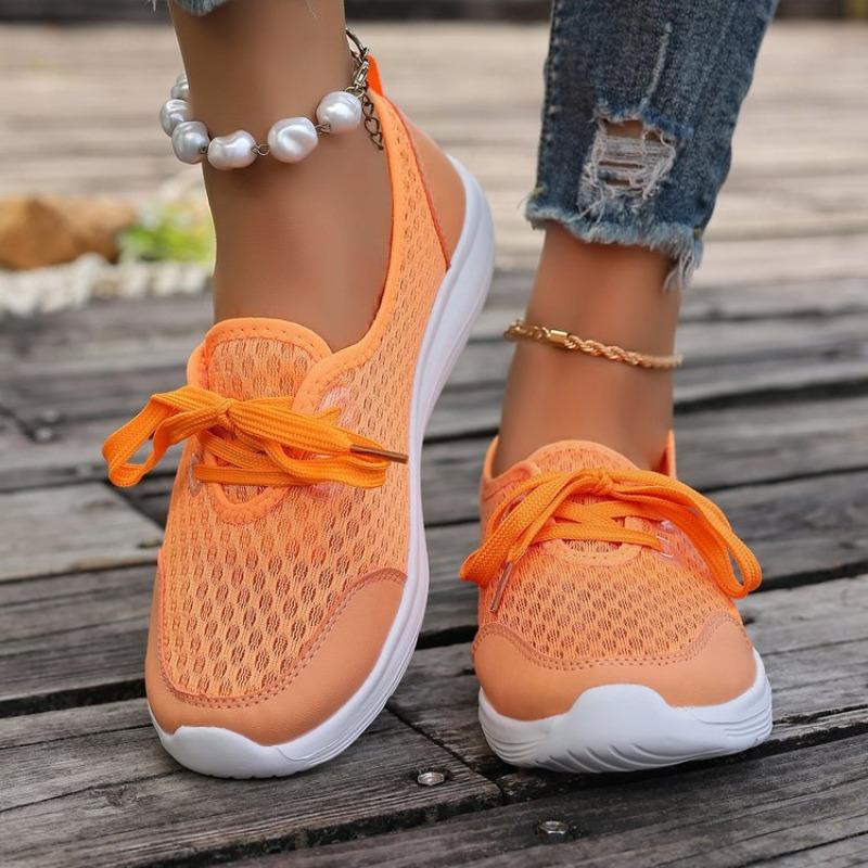 

Большие размеры Ленивые туфли Повседневная женская обувь Туфли для мамы Низкие плоские туфли 36 оранжевый