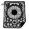 Customizable Souvenir for Birthdays Christmas DIY Coloring Blanket Adults And Kids, Color Your Own Blanket, 59" x 51" Soft Cozy Polyester Couch Cover