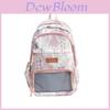 New Chinese Style Bookbag With Ink Painting And Butterfly Print Design For Middle School Girls And High School Students