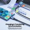 Toocki Type C to Type C Cable 100W PD Fast Charging Charger USB C to USB C Cable For POCO F3 Realme Macbook Samsung iPad