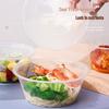 JINGRX Disposable Round Food Containers with Lids