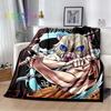 Hashibira Inosuke Demon Slayer Character Anime Blanket Lightweight Comfortable Soft Breathable Ultra Warm Blanket Bedding Travel