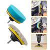 Car Polishing Disc Set Self-Adhesive Buffing Waxing Sponge Wool Wheel Washing Pad for Auto Body Beauty Polisher Drill Adapter