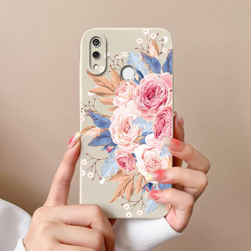 Case For Huawei Y9S Y9 Prime Y9A Cute Pilot Soft Liquid Silicone Camera Lens Protection Back Cover For Huawei Y9 Prime 2019 Capa