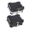 Rear Top Case Aluminum Alloy Water Resistant  Fit Motorcycle Top Box Shockproof with Safety Lock for Helmet Luggage