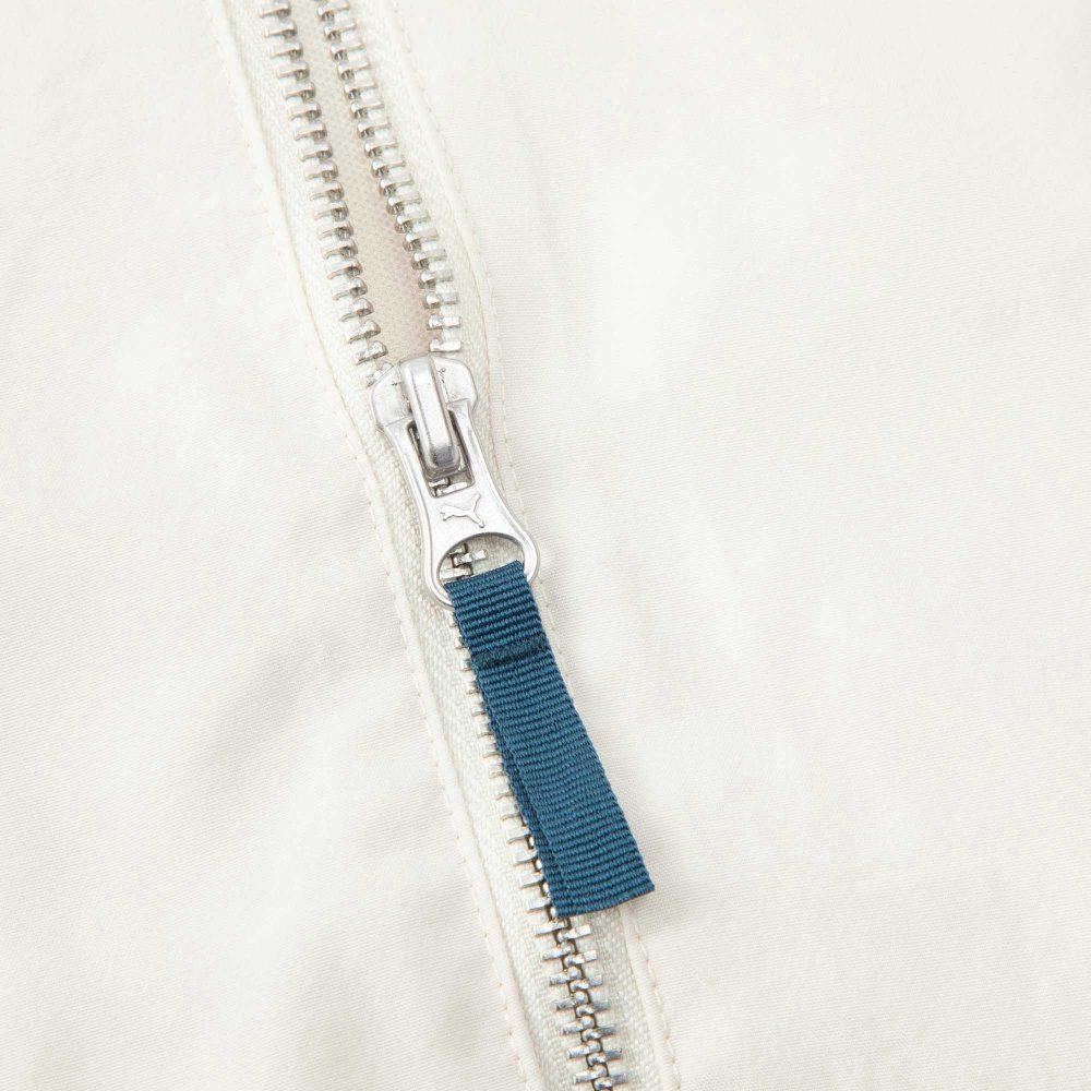 Puma Infuse Relaxed Woven Jacket Color Block Design Casual Stand Collar Loose Long Sleeve Vintage Sports Jacket Women Jackets Snow-White 626047-87