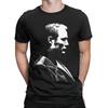 Men's Hannibal Lecter Mads Mikkelsen TV Series T Shirts Pure Cotton Clothing Funny Round Collar Tee Shirt Big Size T-Shirts