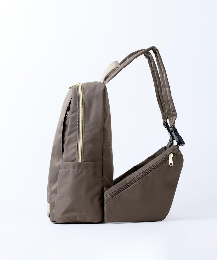 Wingsack Backpack A4 Water-Repellent Multi-Storage