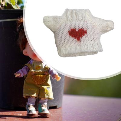 Knitted Doll Sweater Adorable Clothing Fashion Costume Accessories Clothes for 7.87inch