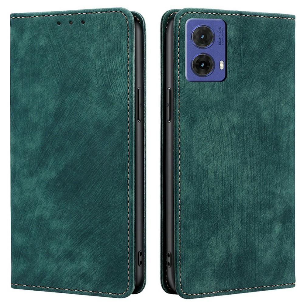 Pro Motorola Moto G85 5G/S50 Neo 5G Pouzdro RFID Blokující Peněženka Kožený Kryt na Telefon