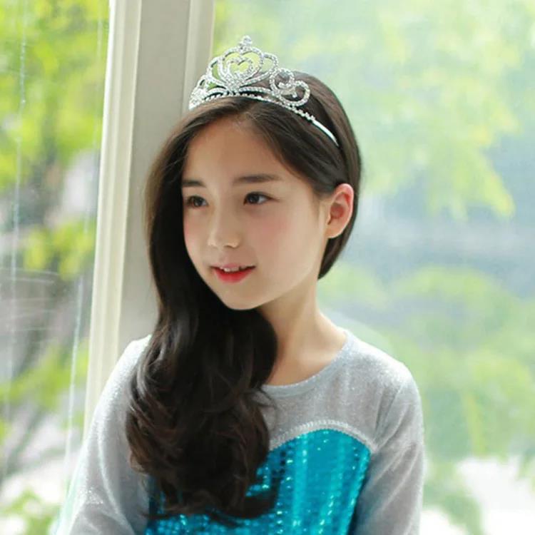 Classic Bride Rhinestone Crown Hair Accessories Headgear Studio Wedding Dress Accessories Direct Sales