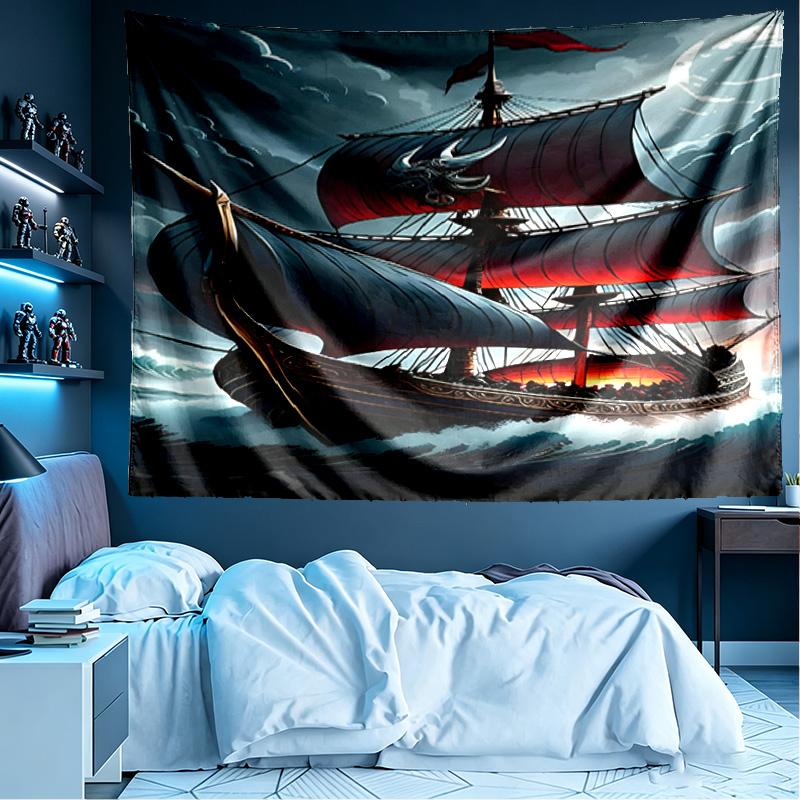 RMS Titanic Print Tapestry, Lightweight Wall Hanging, for Bedroom, Dorm, Living Room, Home Art Decor, Birthday Christmas Gift for Friends