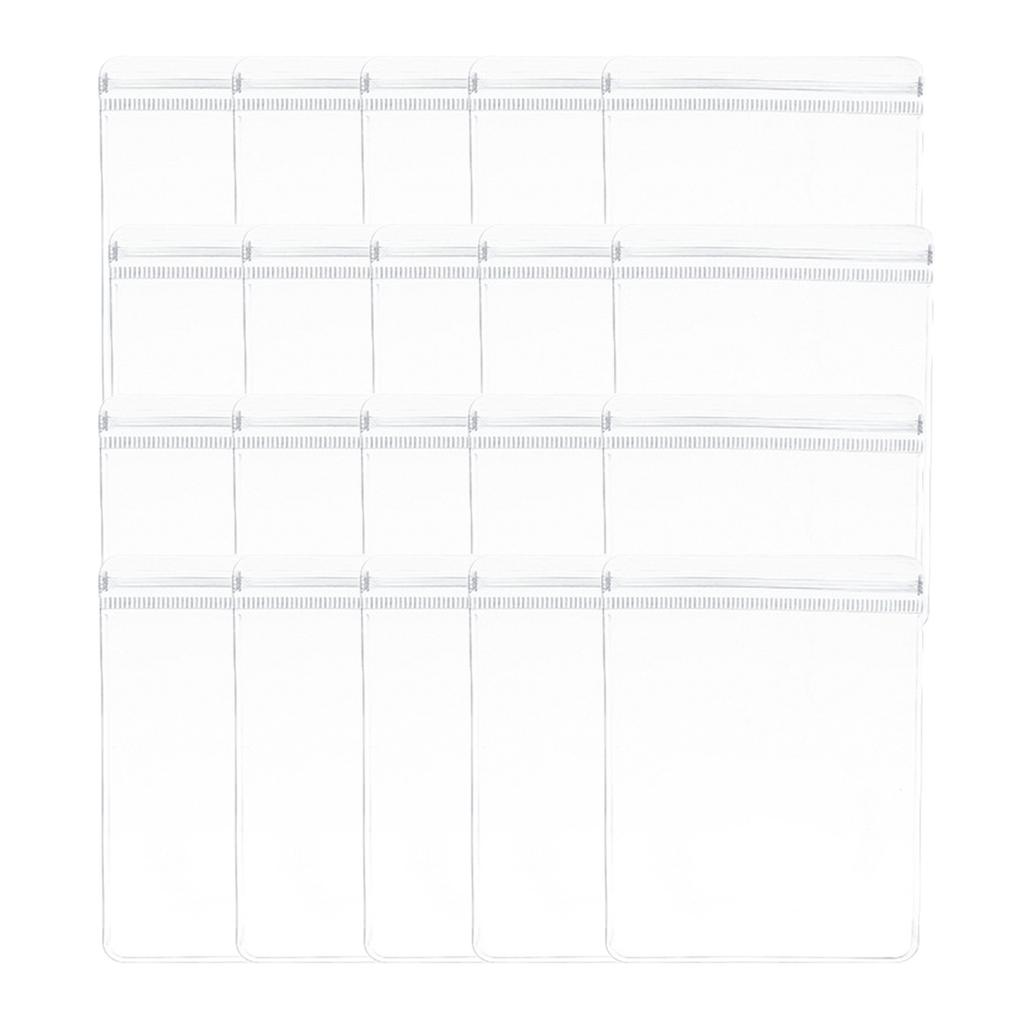 Transparent Storage Bag Earrings Necklace Hand Jewelry Box Portable Earrings Ring Storage Bag