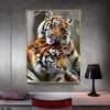 Diamond Painting Two Tiger Rhinestone Mosaic Diamond Embroidery Cross Stitch