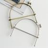 Mini Metal Purse Frame Kiss Clasp Bag Hardware Vintage Bag Kiss Clasp Lock Bag Clasps Handle Bag Accessories Purse Frame