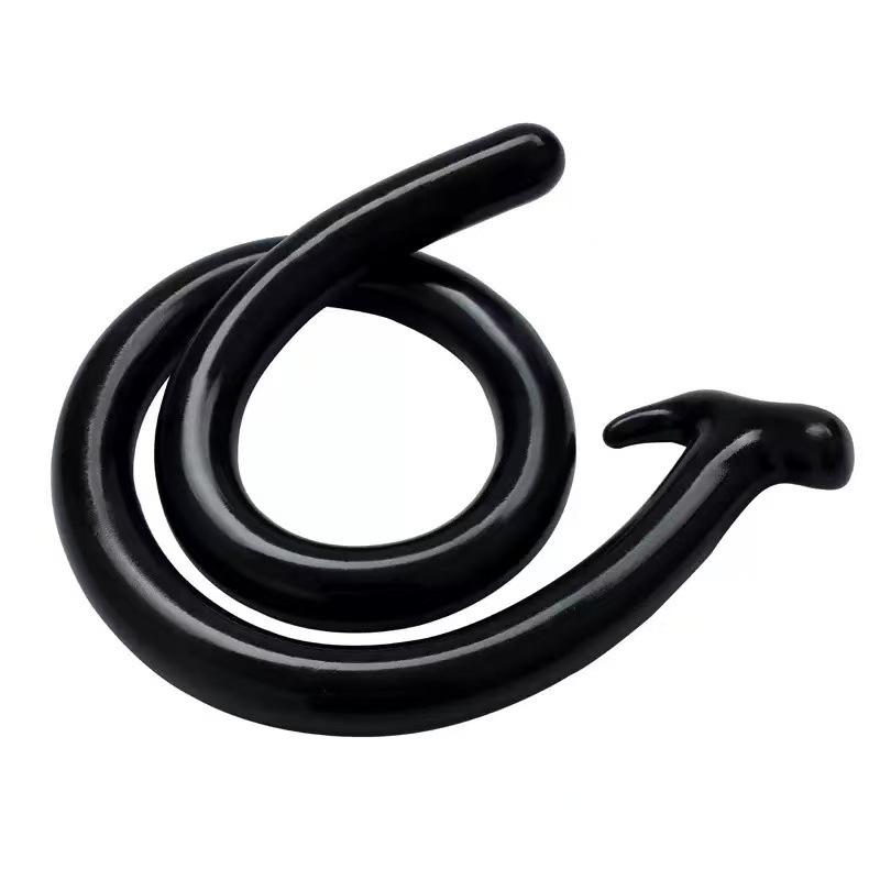 Unisex 1-Meter Anal Stimulator: Soft Chrysanthemum Massager & Dilator Plug for Adults