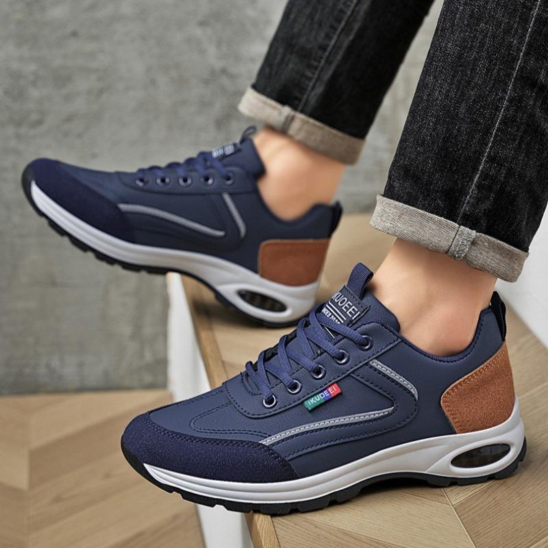 Men Shoes Fashion Sneakers High Quality Business Casual Leather Shoe Outdoor Comfortable Sport Running Shoes for Men Tenis Shoes
