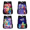 Adorable Cartoon Backpack For Kids Spacious Oxford Cloth School Bag For Grades 1-4