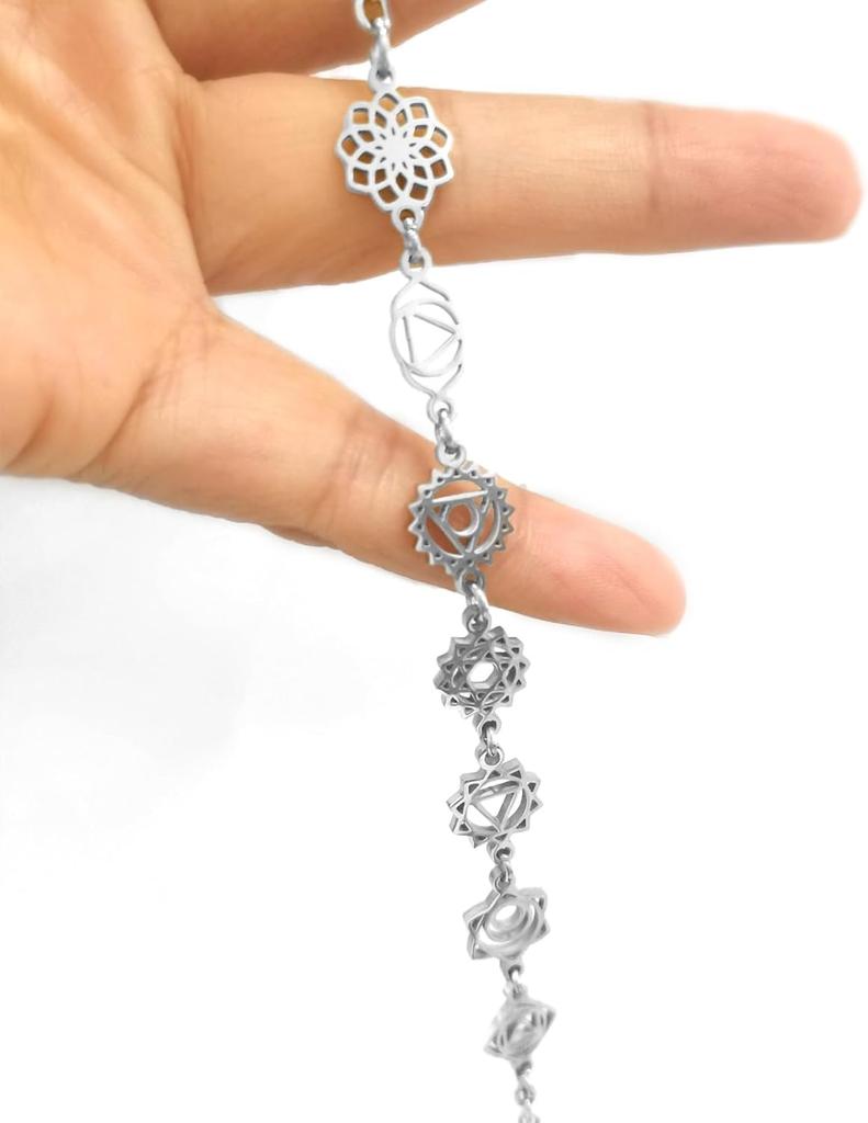 7 Chakra Bracelet for Women Fashion Exquisite Aura Healing Anklets Yoga Energy Jewelry Birthday Gifts Meditation Spirit Jewelry