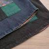 Jeansweste Damen Kapuzenärmellose Jacke Frühling Sommer Femme Koreanisch Vintage Bedruckt Patchwork Denim Weste