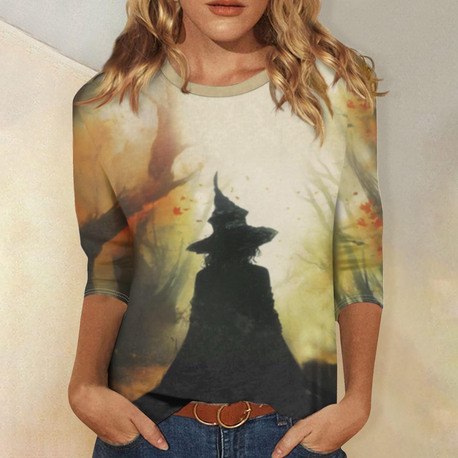 Женские летние рубашки с рукавом 3/4 — фото 6