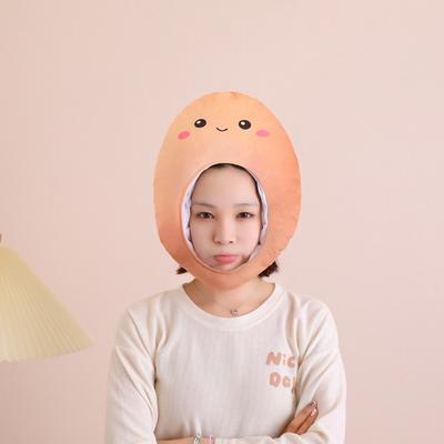 Egg Headgear, Hat, Photo Props, Photo Props, Cartoon Headgear, Performance Props