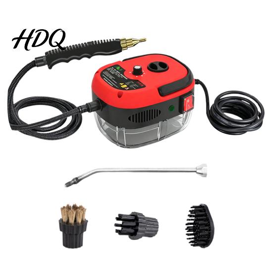 Bathroom Steam Cleaner 2500w Handheld High-Temperature Pressurized Cleaner High Pressure Multi Purpose Home Use Temperature US Plug красный