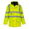 Yoko Hi Vis Multi-Function Breathable & Waterproof 7-In-1 Jacket (Pack Of 2)
