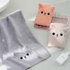 Cute Microfiber Hair Towel Wrap Ultra Soft Hair Wrap Towels for Women Absorbent Fast Drying Hair Turban  Cartoon Cat 35x75cm