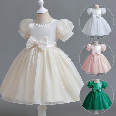 Wedding Kids Dress for Girls Evening Children Flower Princess Pageant Gown Teenager Party Dress