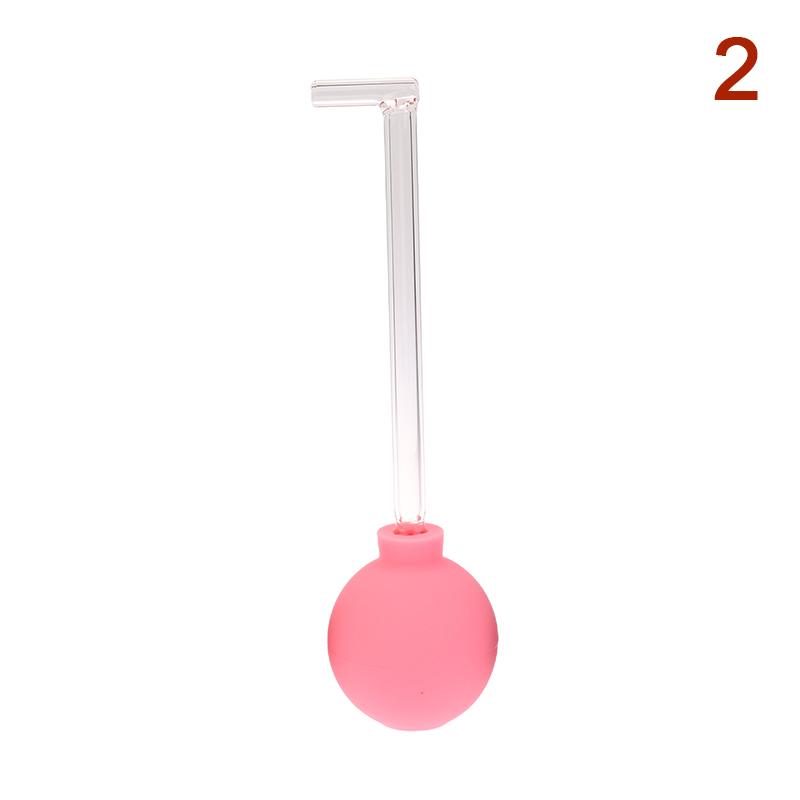 Tub de sticlă lung de 15/90 de grade Instrument de îndepărtare a pietrelor amigdalelor Bile de aspirație Instrument manual de curățare pentru îngrijirea gurii împrospătează respirația