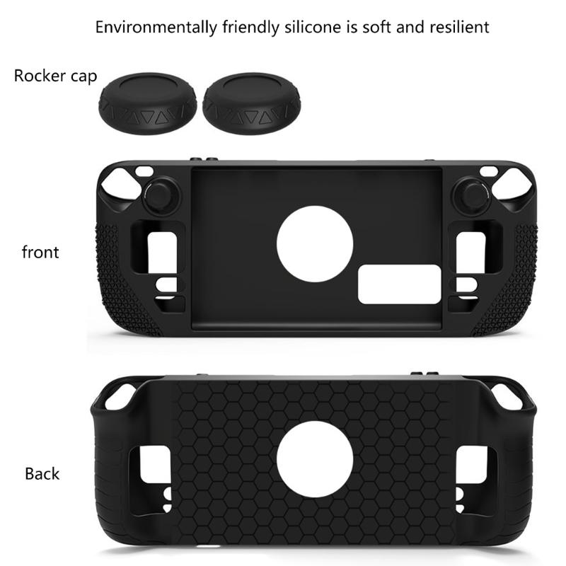 Silicone Case for Game Dustproof Silicone Skin Cover Shells Grip Case Handhelds Game Console Case