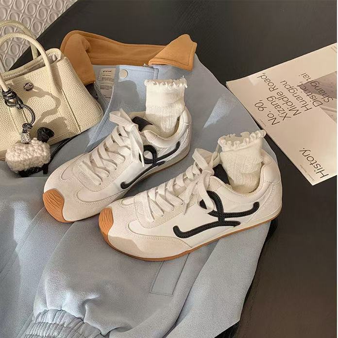 

Animation story Wang Yibo Dexun shoes new flat-bottomed ugly cute casual Forrest Gump shoes 35