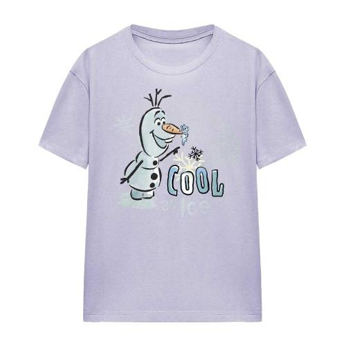 Frozen Womens/Ladies The Fire Spirit Are Cool As Ice Olaf & Bruni T-Shirt