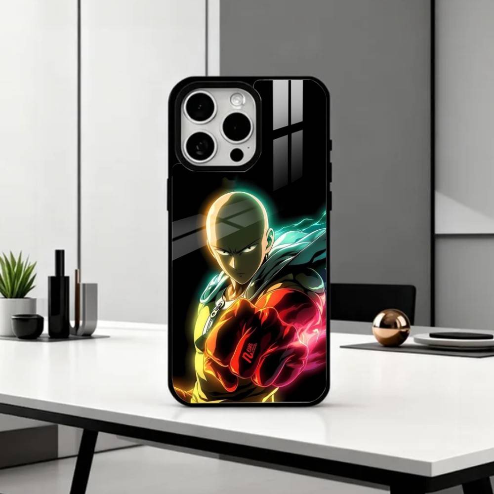Funny One Punch M-Man   Phone Case For iPhone17,16,15,14,13,12,11 Plus,Pro Max Magnetic For Magsafe Wireless Charging