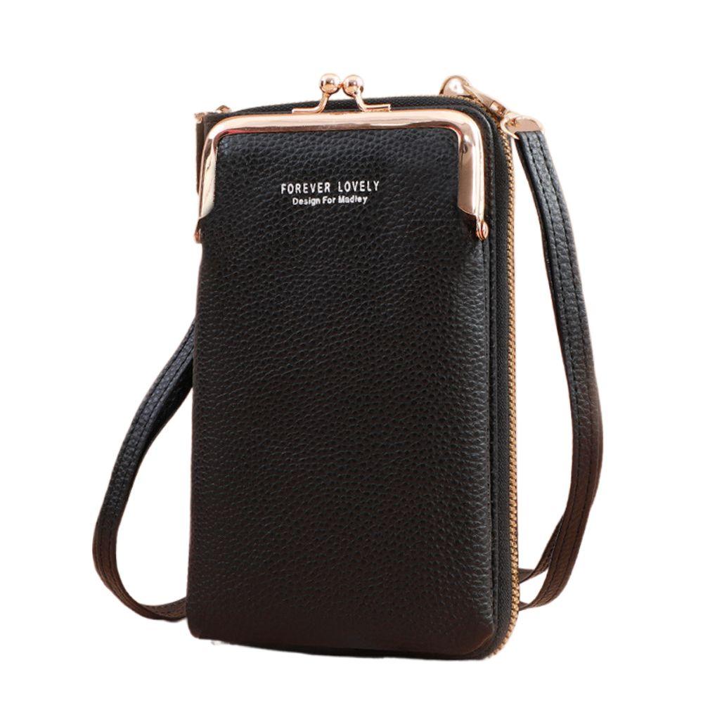 

Outdoor Hiking Shoulder Bags Phone Accessories Mobile Phone Pouch Crossbody Bags Mobile Phone Bags чёрный