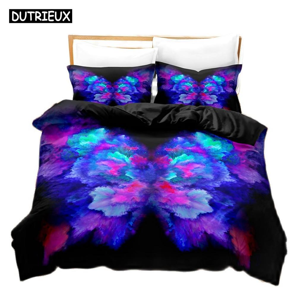 3D NEW Butterfly Bedding Sets Duvet Cover Set With Pillowcase Twin Full Queen King Bedclothes Bed Linen