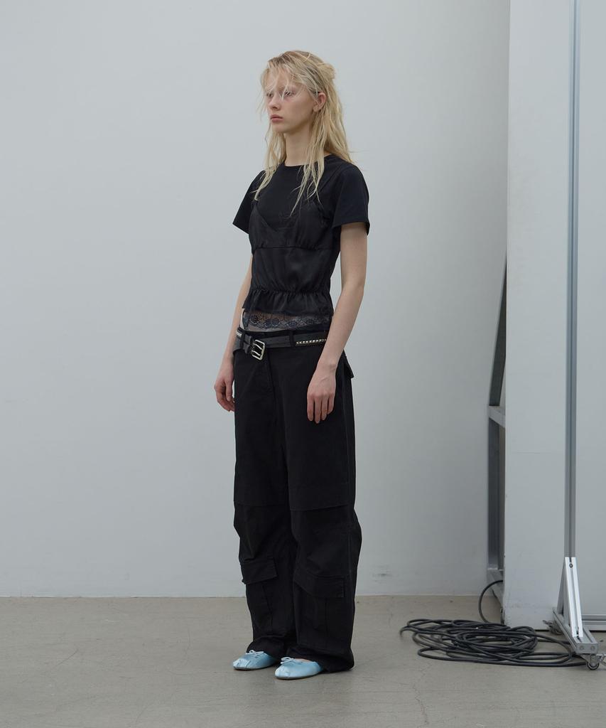 LCDC™ Low Pocket Cargo Pants (Black)